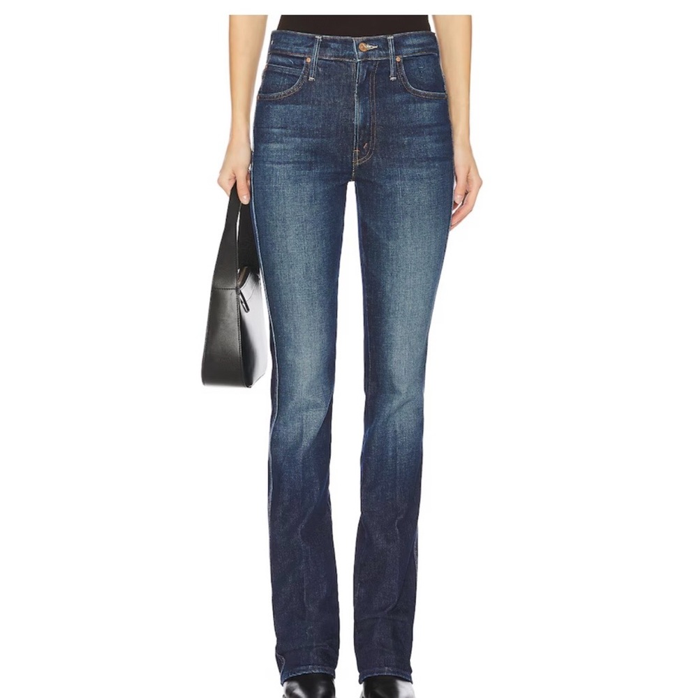 MOTHER The Mid Rise Smokin' Double Heel Jeans in Clothing Optional NWT SZ 30